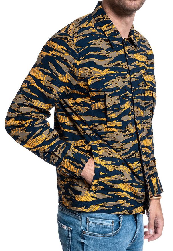 Lee - KOSZULA MĘSKA LEE SEASONAL FIT WASHED BLUE L67NJILR 112116904