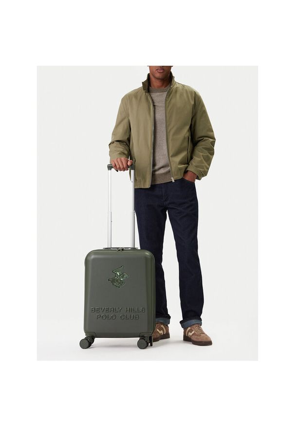 Walizka kabinowa Beverly Hills Polo Club. Kolor: brązowy