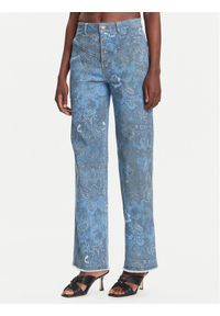 Desigual Jeansy Pasley 25WWPW01 Niebieski Straight Fit. Kolor: niebieski #1