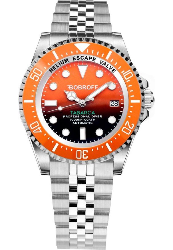 Zegarek Bobroff Męski Zegarek BOBROFF model BF0004bnBFSTJ (44MM) NoSize