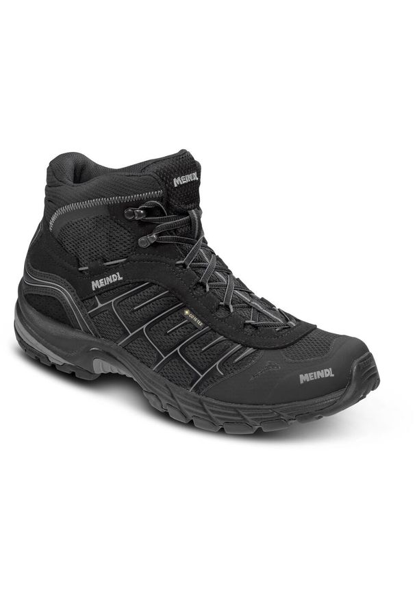 MEINDL - Buty sportowe męskie Quebec Mid GTX. Kolor: czarny. Sport: turystyka piesza