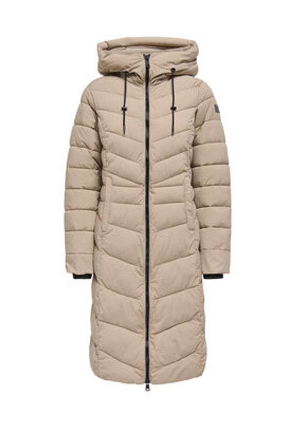 only - ONLY Kurtka zimowa Juliet 15353149 Beżowy Regular Fit. Kolor: beżowy. Materiał: syntetyk. Sezon: zima