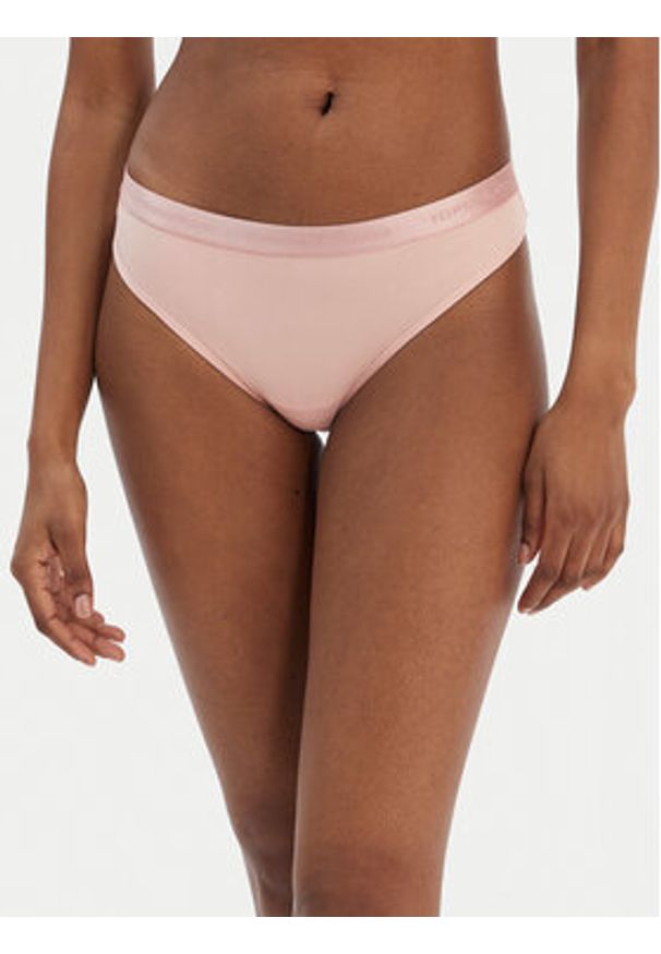 TOMMY HILFIGER - Tommy Hilfiger Komplet stringów UW0UW06136 Kolorowy. Materiał: syntetyk. Wzór: kolorowy