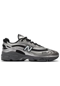 Buty New Balance M1000EGR - srebrne. Kolor: srebrny. Materiał: skóra, materiał. Szerokość cholewki: normalna