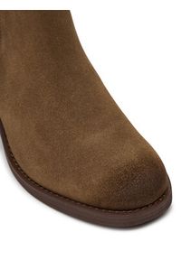 Clarks Botki Chamberly Top 26178832 Brązowy. Kolor: brązowy. Materiał: zamsz, skóra #3