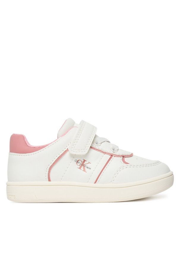Sneakersy Calvin Klein. Kolor: biały