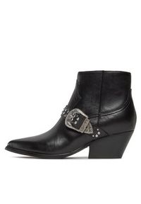 Guess Botki Hermine FL7HRM LEA10 Czarny. Kolor: czarny. Materiał: skóra #2