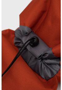 Lefrik Plecak damski kolor bordowy mały gładki. Kolor: czerwony. Materiał: poliester. Wzór: gładki #3