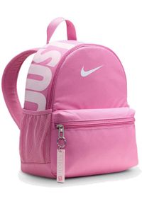 Nike - Plecak NIKE Mini Brasilia Just Do It JDI Różowy Szkolny 11L. Kolor: różowy