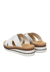 Rieker Klapki CEO-V7989-80 Biały. Kolor: biały. Materiał: materiał #6