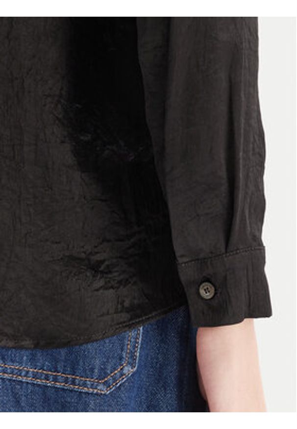 Marella Koszula Matita 2525116091 Czarny Regular Fit. Kolor: czarny. Materiał: syntetyk