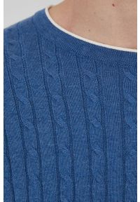 medicine - Medicine - Sweter Commercial. Okazja: na co dzień. Kolor: niebieski. Materiał: dzianina. Wzór: ze splotem. Styl: casual #2