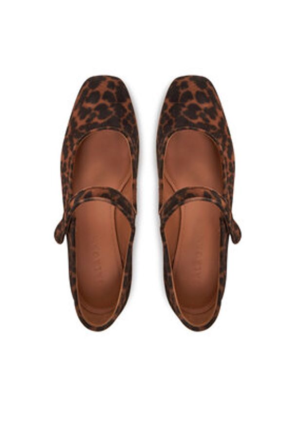 BALAGAN - Balagan Baleriny Dora Brązowy. Kolor: brązowy. Materiał: welur, skóra