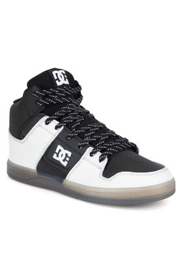 DC Shoes Sneakersy CURE HI TOP ADYS400072-BCA Czarny. Kolor: czarny. Materiał: skóra