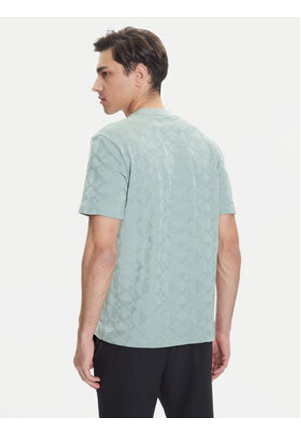 BOSS T-Shirt 50538184 Zielony Relaxed Fit. Kolor: zielony. Materiał: bawełna