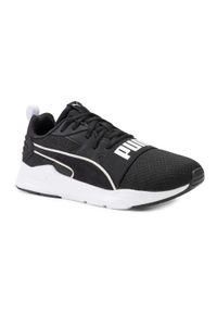 Puma - Buty męskie PUMA Wired Run Pure. Kolor: biały, wielokolorowy, czarny. Sport: bieganie