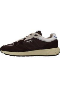 Pepe Jeans - Kapcie PEPE JEANS PLS600021 Brązowy. Kolor: brązowy. Materiał: tkanina, skóra. Sport: turystyka piesza