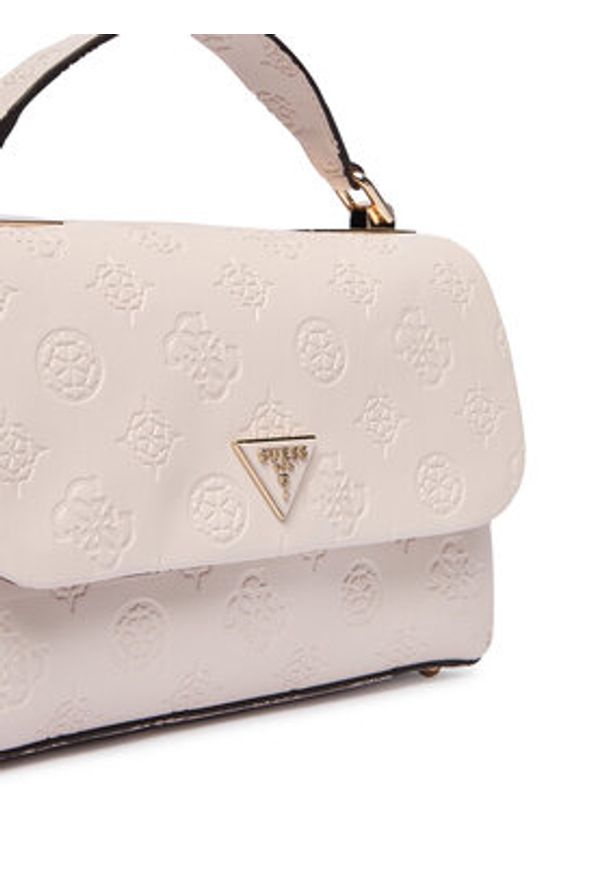 Guess Torebka Tisha HWPD77 64200 Beżowy. Kolor: beżowy. Materiał: skórzane