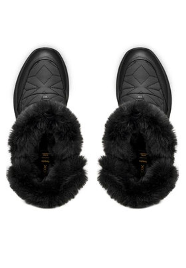 Geox Trzewiki D Spherica Actif X2 D46WPB 0FU85 C9999 Czarny. Kolor: czarny. Materiał: materiał