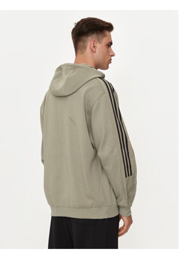 Adidas - adidas Bluza House of Tiro IV8125 Zielony Relaxed Fit. Kolor: zielony. Materiał: bawełna, syntetyk