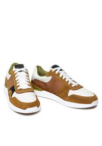 Clarks Sneakersy 26164247 Brązowy. Kolor: brązowy. Materiał: zamsz, skóra #6