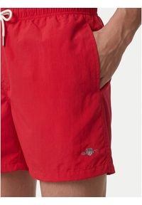 GANT - Gant Szorty kąpielowe 920026000 Czerwony jasny Regular Fit. Kolor: czerwony. Materiał: syntetyk #4