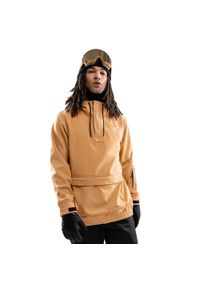 SIROKO - Kurtka narciarsko-snowboardowa W3 Neuquén. Kolor: żółty. Materiał: materiał, softshell. Sezon: zima. Sport: snowboard, narciarstwo #1