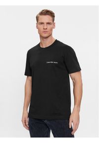 Calvin Klein Jeans T-Shirt Institutional J30J324671 Czarny Regular Fit. Kolor: czarny. Materiał: bawełna #1