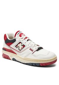 New Balance Sneakersy BB550VGA Écru. Kolor: kremowy. Materiał: materiał #2