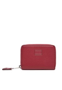 Tommy Jeans Mały Portfel Damski Tjw Must Small Za AW0AW17642 Czerwony. Kolor: czerwony. Materiał: skóra