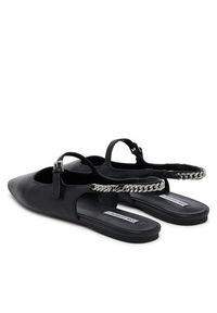 Karl Lagerfeld - KARL LAGERFELD Sandały KL40181 Czarny. Kolor: czarny. Materiał: skóra #5