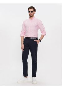 Polo Ralph Lauren Koszula 710804257027 Różowy Slim Fit. Typ kołnierza: polo. Kolor: różowy. Materiał: bawełna #2