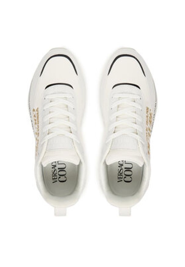 Versace Jeans Couture Sneakersy 80YA3SA5 ZSE13 Biały. Kolor: biały. Materiał: mesh