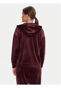 DKNY Sport Bluza DP5J9634 Bordowy Regular Fit. Kolor: czerwony. Materiał: syntetyk. Styl: sportowy #4