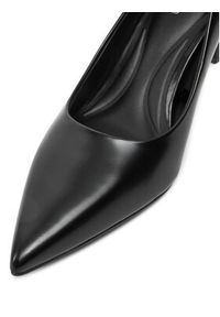 Calvin Klein Szpilki Heel Pump 70 - Brush L HW0HW02446 Czarny. Kolor: czarny. Materiał: skóra. Obcas: na szpilce #4