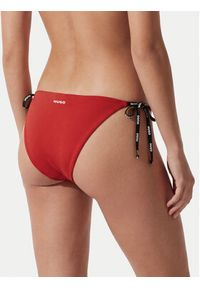 Hugo - HUGO Dół od bikini Pure Side Tie 50555671 Czerwony. Kolor: czerwony. Materiał: syntetyk #2
