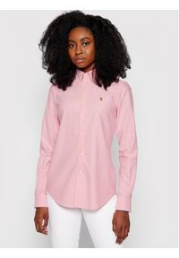 Koszula Polo Ralph Lauren. Typ kołnierza: polo. Kolor: różowy #1