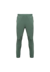 Puma - Spodnie treningowe męskie PUMA Fit Double Knit Jogger. Kolor: zielony. Sport: fitness