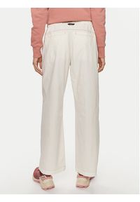 Napapijri Spodnie materiałowe Aberdeen NP0A4I4S Écru Loose Fit. Materiał: bawełna #5