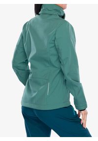 Kurtka softshell damska CMP Wilma Jacket Zip Hood. Kolor: zielony. Materiał: softshell