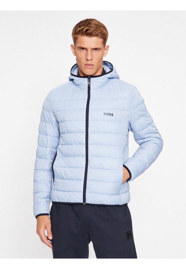 BOSS Kurtka przejściowa J_Thor 50472472 Błękitny Regular Fit. Kolor: niebieski. Materiał: syntetyk