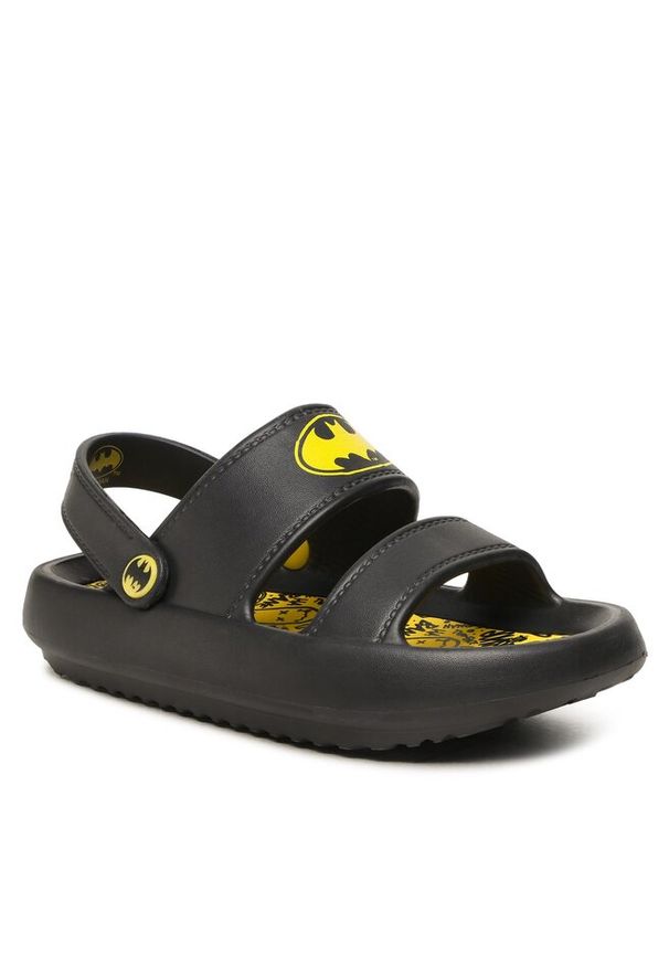 Sandały Batman. Kolor: czarny. Wzór: motyw z bajki
