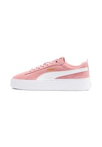 Puma - Buty sportowe Smash Platform Sd. Kolor: różowy. Obcas: na platformie