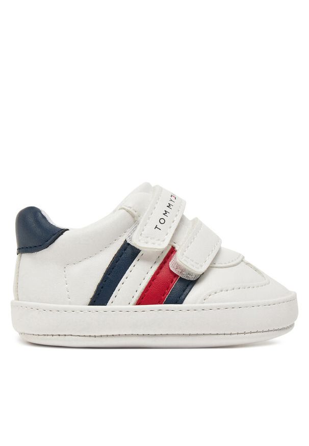 TOMMY HILFIGER - Sneakersy Tommy Hilfiger. Kolor: biały