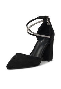DeeZee Czółenka BG-88416-1 Czarny. Kolor: czarny. Materiał: materiał #6