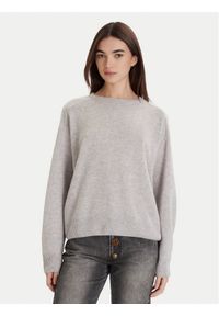 ViCOLO Sweter 77091F Szary Regular Fit. Kolor: szary. Materiał: kaszmir #1