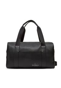 Calvin Klein Torba weekendowa Mono Logo Duffle 42 LV04G3054G Czarny. Kolor: czarny. Materiał: skóra #5