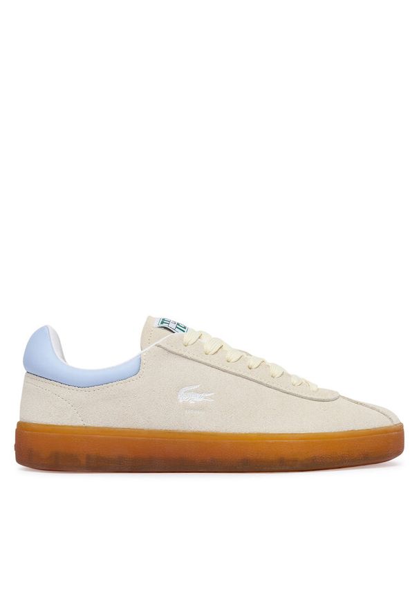 Sneakersy Lacoste. Kolor: kremowy