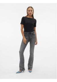 Vero Moda Jeansy Flash 10303196 Szary Flared Fit. Kolor: szary #5