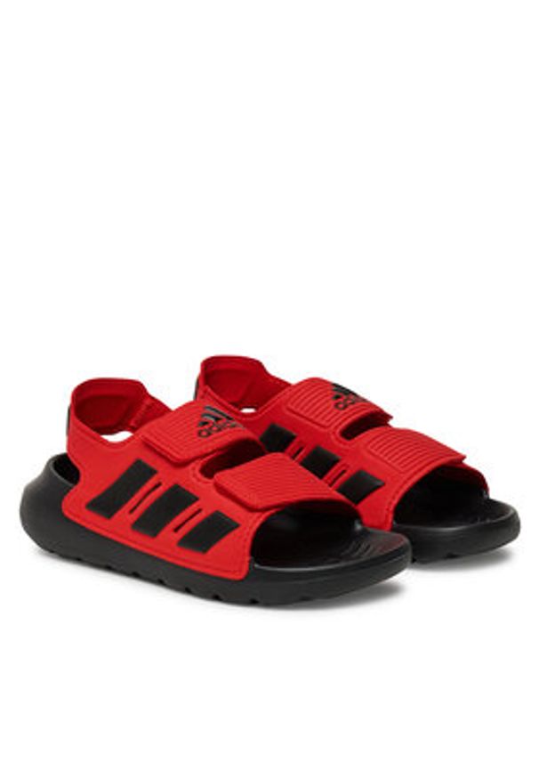 Adidas - adidas Sandały Altaswim 2.0 JI3061 Czerwony. Kolor: czerwony